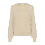  Kaffe Trui KAnanna Feather Gray Melange